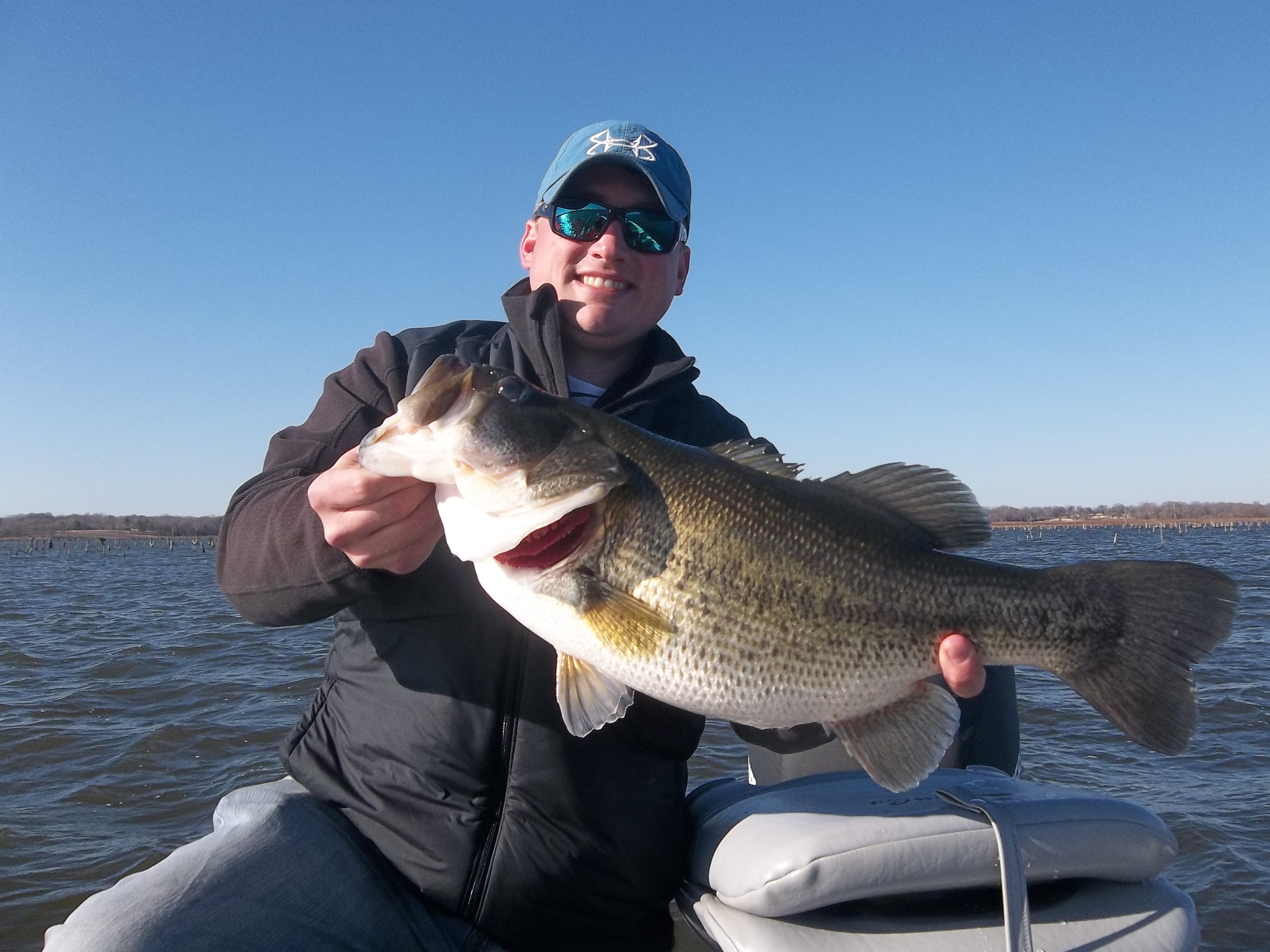 The fish we caught today were starting to show up in a typical prespawn pat...
